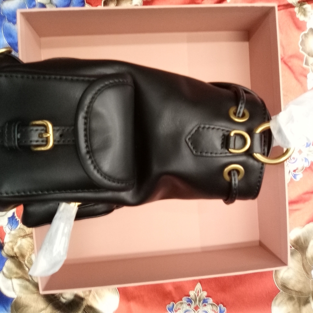 Miu Miu Elegant Black Backpack - Picture 8 of 16